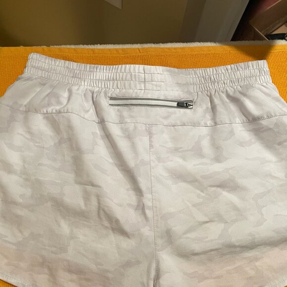 White Running Shorts - Picture 4 of 7